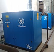 博莱特空压机用于山东某包装材料公司